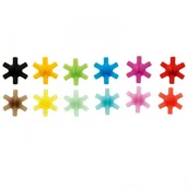 Pozostałe akcesoria barmańskie - Mastrad Zestaw 12 znaczników silikonowych do szklanek F01039 - miniaturka - grafika 1