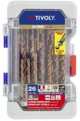 Wiertła - Tivoly tivoly Bumper furiusz  zestaw wierteł HSS DIN 338 HSS z powłoką do wiercenia twardej stali - miniaturka - grafika 1