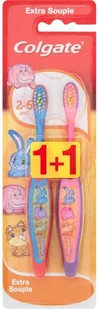 Colgate Szczoteczka do zębów Colgate Ekstra Miękka 2 - 6 lat (2 sztuki) - Szczoteczki do zębów - miniaturka - grafika 2