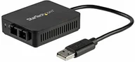Przełączniki KVM - StarTech com com konwerter optyczny USB na światłowodowy - 100BASE-FX SC - MM - Windows Mac Linux - adapter USB na Ethernet - adapter sieciowy USB (US100A20FXSC) US100A20FXSC - miniaturka - grafika 1