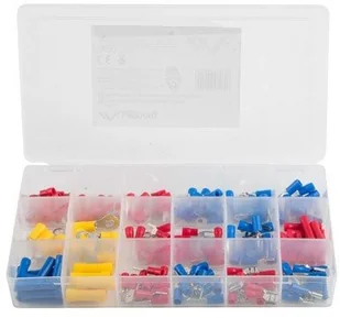 LANBERG Zestaw złączy do kabli różne rodzaje 175 sztuk w pudełku CC01-BCC-IT175 - Pozostałe akcesoria sieciowe - miniaturka - grafika 5