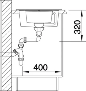 Blanco METRA 6S COMPACT SZAROŚĆ SKAŁY 518876 - Zlewozmywaki - miniaturka - grafika 4