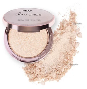 Hean Hean Diamentowy Rozświetlacz 6 g - Nr 01 Outfit - Bronzery i konturowanie twarzy - miniaturka - grafika 2
