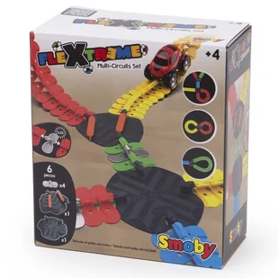 Smoby Lumarko Flextreme Zestaw Wielofunkcyjny 180911 Lek - Tory, garaże, parkingi - miniaturka - grafika 18