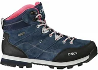 Buty trekkingowe damskie - CMP Skórzane botki turystyczne "Alcor" w kolorze granatowym 8057153312698 - miniaturka - grafika 1