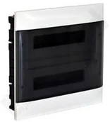 Rozdzielnie elektryczne - Practibox PLASTROL ROZDZIELNICA-WNĘKOWA S-2X18-Z-DRZWIAMI-PRZEZROCZYSTYMI-DO-ŚCIAN-PEŁNYCH-Legrand 137377 - miniaturka - grafika 1