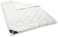 Kołdry - Badenia Bettcomfort Irisette kołdra pikowana, z wełny z merynosów, łatwe pranie, 135x200 cm, biała, 155x220 cm 03 633 050 149 - miniaturka - grafika 1