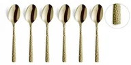 Łyżeczki - Amefa 6-częściowy komplet łyżeczek mocca Felicity, szampański - miniaturka - grafika 1