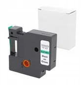 Papier do drukarek - Dymo Taśma zamiennik D1 45019 12mm zielona/czarny - miniaturka - grafika 1