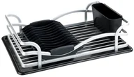 Suszarki do naczyń - Wenko Ociekacz na naczynia czarny aluminiowy - miniaturka - grafika 1