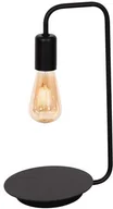 Lampy stojące - Luminex Brenda 840 lampka stołowa gabinetowa 1x60W E27 czarny - miniaturka - grafika 1