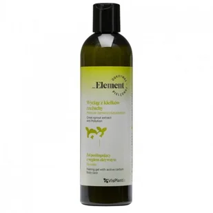 Vis Plantis Element Wyciąg z Kiełków Rzeżuchy Żel peelingujący z węglem aktywnym Przeciw Zanieczyszczeniom 300 ml - Żele do mycia twarzy - miniaturka - grafika 2