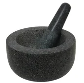 Piece, kotły  i płyty grzejne gastronomiczne - Vogue Tłuczek i moździerz z granitu | średnica 203mm GG016 - miniaturka - grafika 1