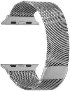 Apple TOPP TOPP pasek do Watch 42/44 mm mesh, srebrny - Akcesoria do smartwatchy - miniaturka - grafika 2