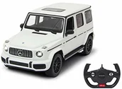 Zabawki zdalnie sterowane - Jamara 405177 - Mercedes-AMG G63 1:14 2,4 GHz - oficjalnie licencjonowane, czas jazdy do 1 godziny przy ok. 11 kmh, perfekcyjnie odwzorowane szczegóły, wysokiej jakości wykonanie, biały 405177 - miniaturka - grafika 1
