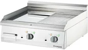 Piece, kotły i płyty grzejne gastronomiczne - Stalgast Płyta grillowa podwójna elektryczna gładko-ryflowana - miniaturka - grafika 1