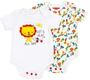 Fisher Price Romper 2pcs FP10052 - Śpiochy dla niemowląt - miniaturka - grafika 2