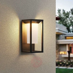 Lucande Lucande Eliel kinkiet solarny LED - Lampy ogrodowe - miniaturka - grafika 2