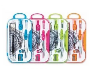 Penmate Cyrkle PC-103 + przybory pomarańcz - Artykuły biurowe - miniaturka - grafika 2