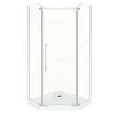 Kabiny prysznicowe - Novoterm Glasgow 90 SLIM 90 x 90 - miniaturka - grafika 1