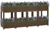 Donice - vidaXL Donica do podniesionej rabaty, 160x40x71 cm, polipropylen - miniaturka - grafika 1