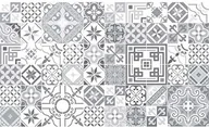 Naklejki na ścianę - Ambiance-Live Ambiance samoprzylepne naklejki na płytki, wzór mozaiki azulejos, naklejki ścienne do łazienki i kuchni, 60 sztuk - miniaturka - grafika 1