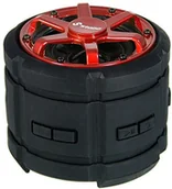 Akcesoria do MP3 - Stabo Elektronik głośnik Bluetooth 71500 Wasserfester Outdoor IPX7 Czarny/czerwony 71500 - miniaturka - grafika 1