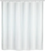 Zasłony prysznicowe - Wenko Zasłona prysznicowa z poliestru wodoodporna kurtyna PALAIS + 12 pierścieni mocujących 200 x 180 cm B07C8S8L8Y - miniaturka - grafika 1