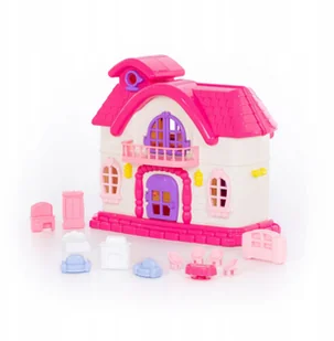 Wader 78261 Domek dla lalek Bajka zestaw mebli przenośny - Domki dla lalek - miniaturka - grafika 2