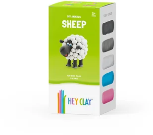 TM Toys TM Toys Hey Clay Masa plastyczna Owca HCLMN005 HCLMN005 - Masy plastyczne - miniaturka - grafika 2