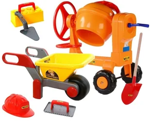 Polesie Poland Betoniarka nr 1 Construct - Mały majsterkowicz - miniaturka - grafika 4