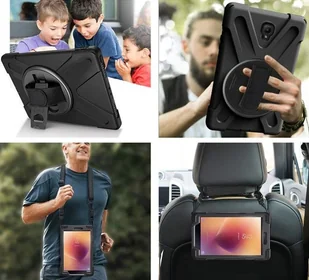 Samsung Alogy Etui Alogy Pirate Armor do Galaxy Tab A 8.0 T380/T385 z rzepem 6572X1 - Etui do tabletów - miniaturka - grafika 15