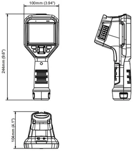 Hikvision Kamera termowizyjna ręczna Hikvision DS-2TP21B-6AVF/W do pomiaru temperatury 6mm - Kamery inspekcyjne - miniaturka - grafika 2