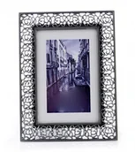 Ramki na zdjęcia - Icar Ramka dekoracyjna 10X15 srebrna RM07 RM0746S - miniaturka - grafika 1