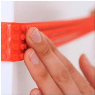 Epee Zestaw Mayka - klockomania - taśma 2m Poczwórna kolor zielony + Mayka - baza do budowania 20 x 20 cm KOLOR ZIELONY 8595582230584 - Klocki - miniaturka - grafika 4