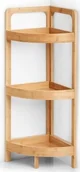 Szafki łazienkowe - Zeller Szafka narożna bambus 29x29x85 cm 18638 - miniaturka - grafika 1