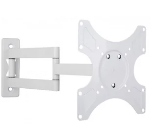 Techly Techly Uchwyt ścienny LCD/LED 19-37cali podwójne ramię regulowany biały - Akcesoria do monitorów - miniaturka - grafika 2