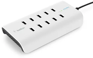 Belkin Rockstar 10-portowa ładowarka USB-A (10 x 2,4 A szybkie ładowanie), biała B2B139vf - Huby USB - miniaturka - grafika 6