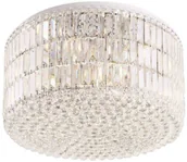 Lampy sufitowe - Maxlight Kryształowa LAMPA sufitowa PUCCINI C0129 okrągła OPRAWA plafon glamour crystal przezroczysty C0129 - miniaturka - grafika 1