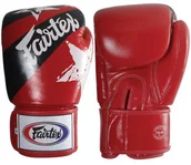 Worki treningowe - Fairtex Boks Kickboxen Muay Thai Style Sparring rękawiczki trening worek bokserski Pad, 397 g (TG15      RD.BK 14OZ) - miniaturka - grafika 1