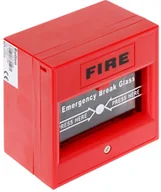 Akcesoria do monitoringu - Hikvision PRZYCISK SYGNALIZACJI POŻARU DS-K7PEB DS-K7PEB - miniaturka - grafika 1