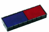 Tusz do pieczątek - Colop 3101162302 część zamienna poduszka do S 120/WD, 2 szt., czerwony/niebieski 3101162302 - miniaturka - grafika 1