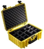 Akcesoria do projektorów - Manu B&W sztywna walizka Typ 5000 - żółta 5000/Y/SI - miniaturka - grafika 1