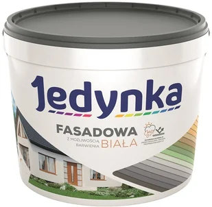 Jedynka Fasadowa biała farba zewnętrzna 2,7 l - Farby zewnętrzne - miniaturka - grafika 2