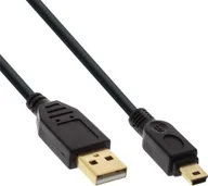 Kable komputerowe i do monitorów - InLine Kabel USB USB A Mini USB A 0.3m czarny 31803P 31803P - miniaturka - grafika 1