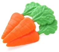 Gryzaki dla dzieci - Little Toader Little Toader AppeTEETHERS 3 Carat gryzak Marchewki Trzy - miniaturka - grafika 1