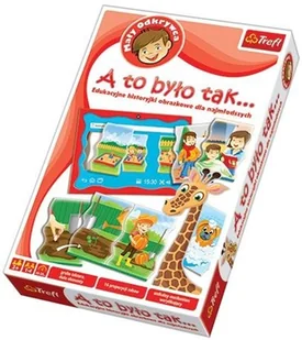 Trefl A TO BYŁO TAK gra edukacyjna TR 01128 - Zabawki interaktywne dla dzieci - miniaturka - grafika 2