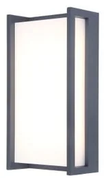 ECO-Light Prosty kinkiet zewnętrzny LED Qubo - Lampy ogrodowe - miniaturka - grafika 2