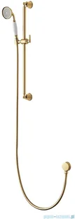 Omnires Armance kompletny łazienkowy system podtynkowy złoty SYSAM20GL | - Słuchawki prysznicowe - miniaturka - grafika 5