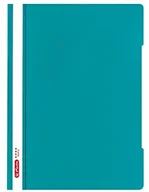 Szkolne artykuły papiernicze - Herlitz Herlitz 50016204 quality skoroszyt z przezroczystą przednią okładką, A4, PP, 10 sztuk caribbean turquoise 50016204 - miniaturka - grafika 1